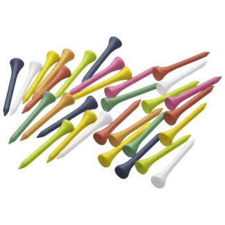 1000 golftees gemixt 2 1/8 inch