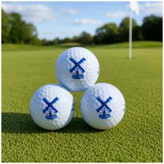 Delftsblauwe Golfballen – typisch Hollands golfcadeau