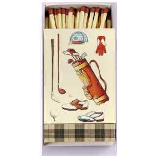 Lucifers 9,5 cm met golf afbeeldingen