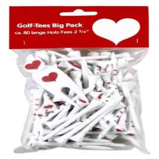 Romantische Golf Tees Cadeauset