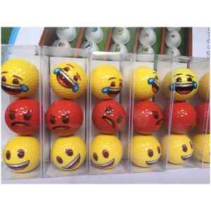 smiley-golfballen-lachen-boos-huilen-van-geluk-groep