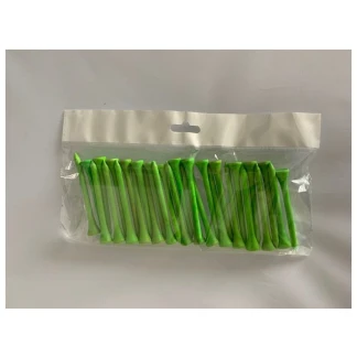 30 golftees 2 3/4 inch lichtgroen
