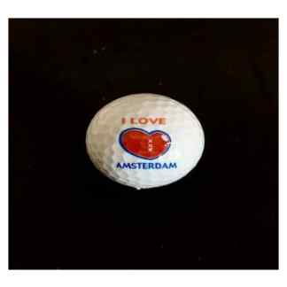 Golfbal Amsterdam I love Amsterdam