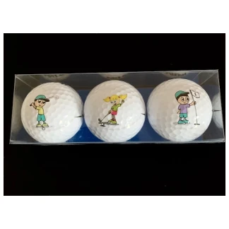 3 Golfballen kids