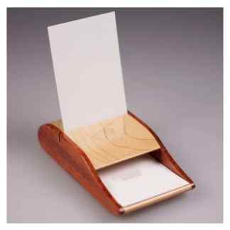 chique Golf visitekaarthouder licht met golflogo