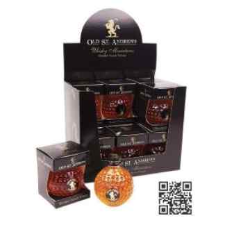 Scotch Whiskey St. Andrews in de vorm van een golfbal 5cl