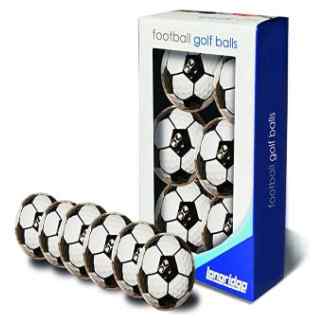 6 voetbal golfballen