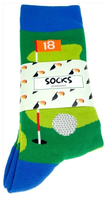Golfsokken hole 18 print - Afbeelding 4