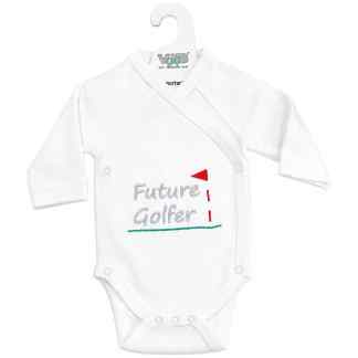Romper voor de toekomstige golfer Wit