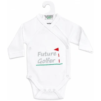 Romper voor de toekomstige golfer Wit