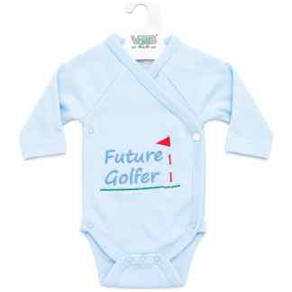 Babygolfromper voor de toekomstige golfer Blauw.
