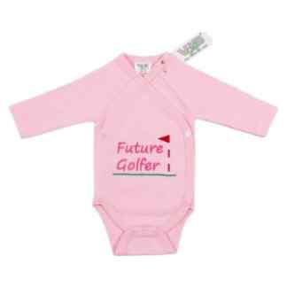 Babygolfromper voor de toekomstige golfer Roze