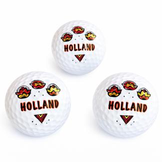 Amsterdam/Holland Golfballen thema Amsterdam/Holland.