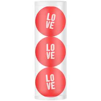 Golfballen Gift Set Love Liefde