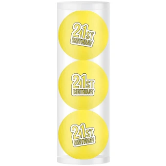 Golfballen Gift Set 21 jaar