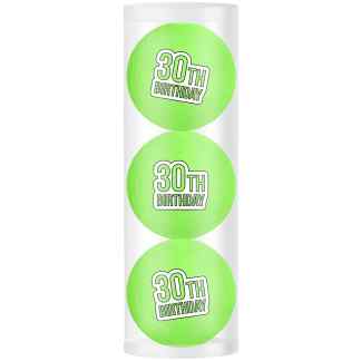 Golfballen Gift Set 30 jaar