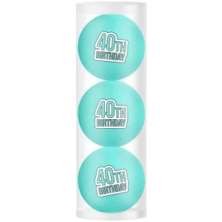 Golfballen Gift Set 40 verjaardag