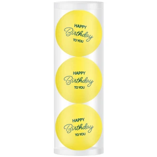 Golfballen Gift Set Happy Birhday