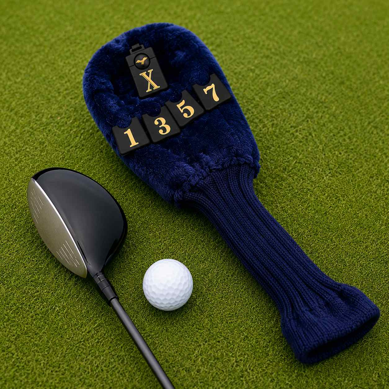 Headcover Luxe Gold Eagle - Afbeelding 4