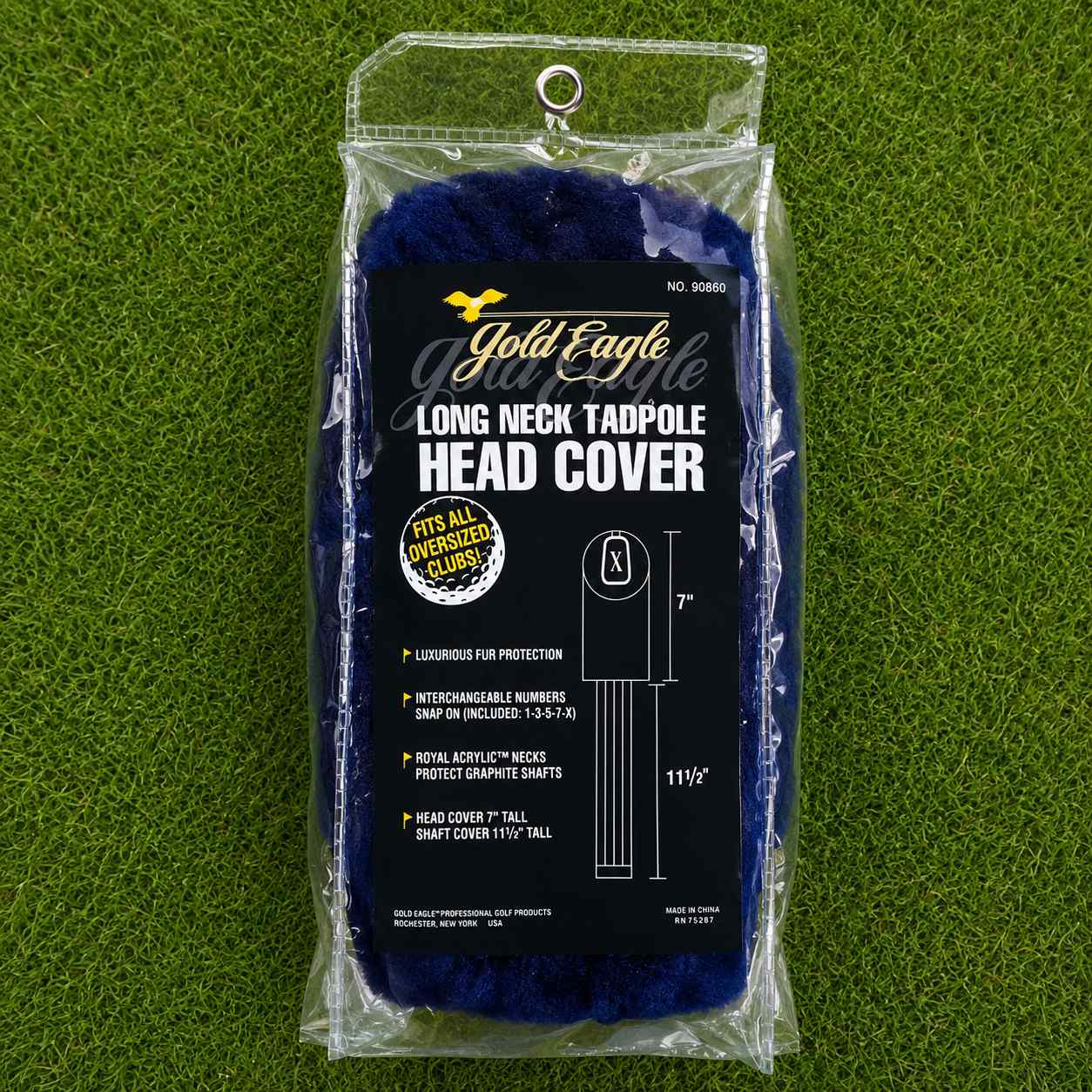 Headcover Luxe Gold Eagle - Afbeelding 3