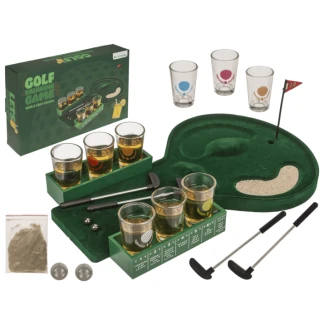 Drankspel Mini Golf met Shotjes