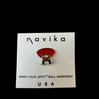 Navika Golf Hat Clip Rood