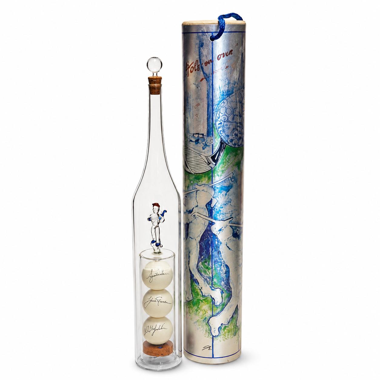 Luxe Handgeblazen Golf Trofee & Decanteerfles - Afbeelding 3