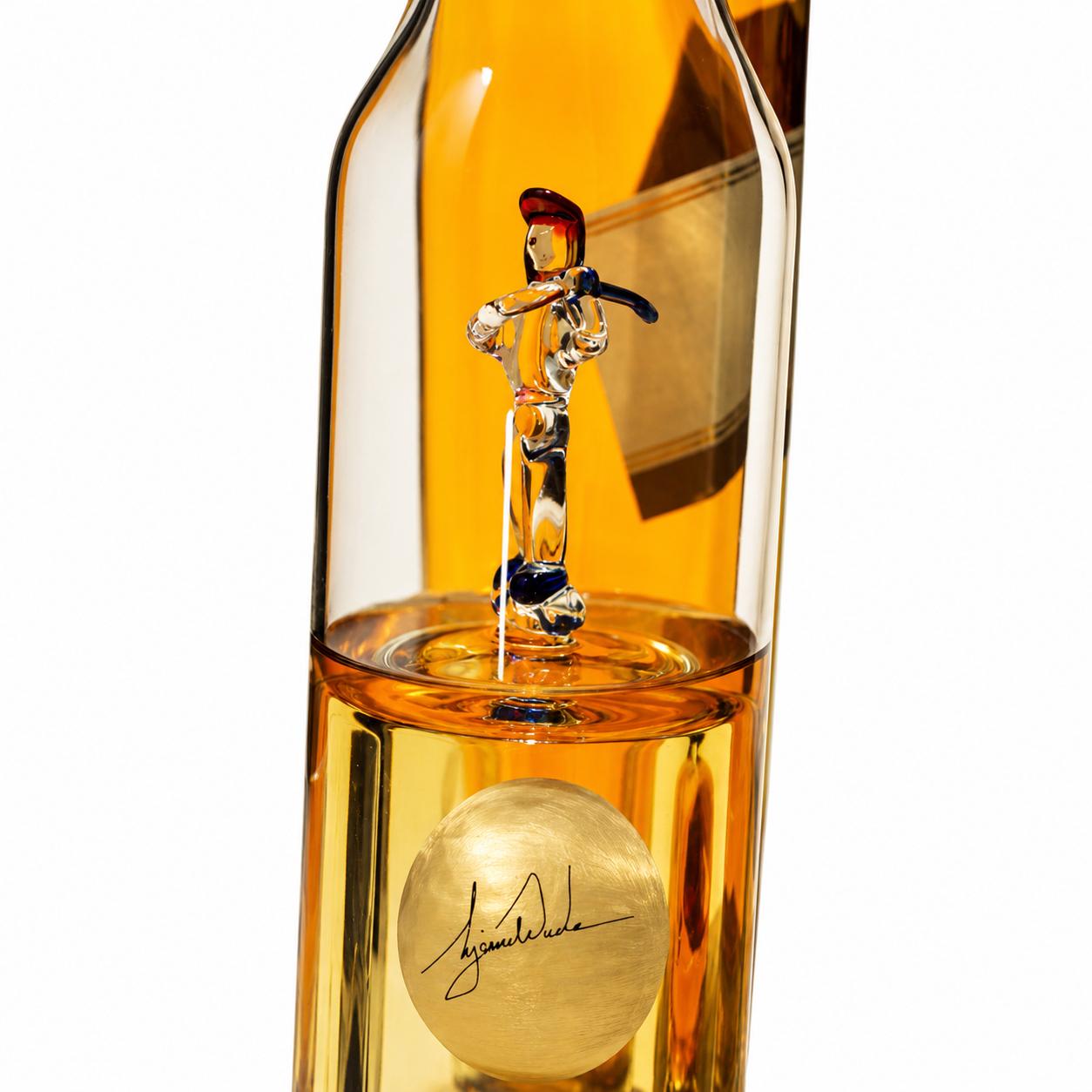 Luxe Handgeblazen Golf Trofee & Decanteerfles - Afbeelding 4