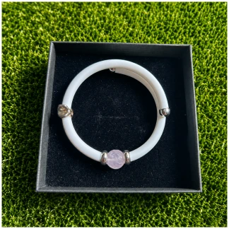Golfarmband – Sterling Zilver & Hermatiet steen