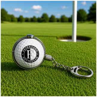 Feyenoord Golfbal Sleutelhanger – Rotterdam 010