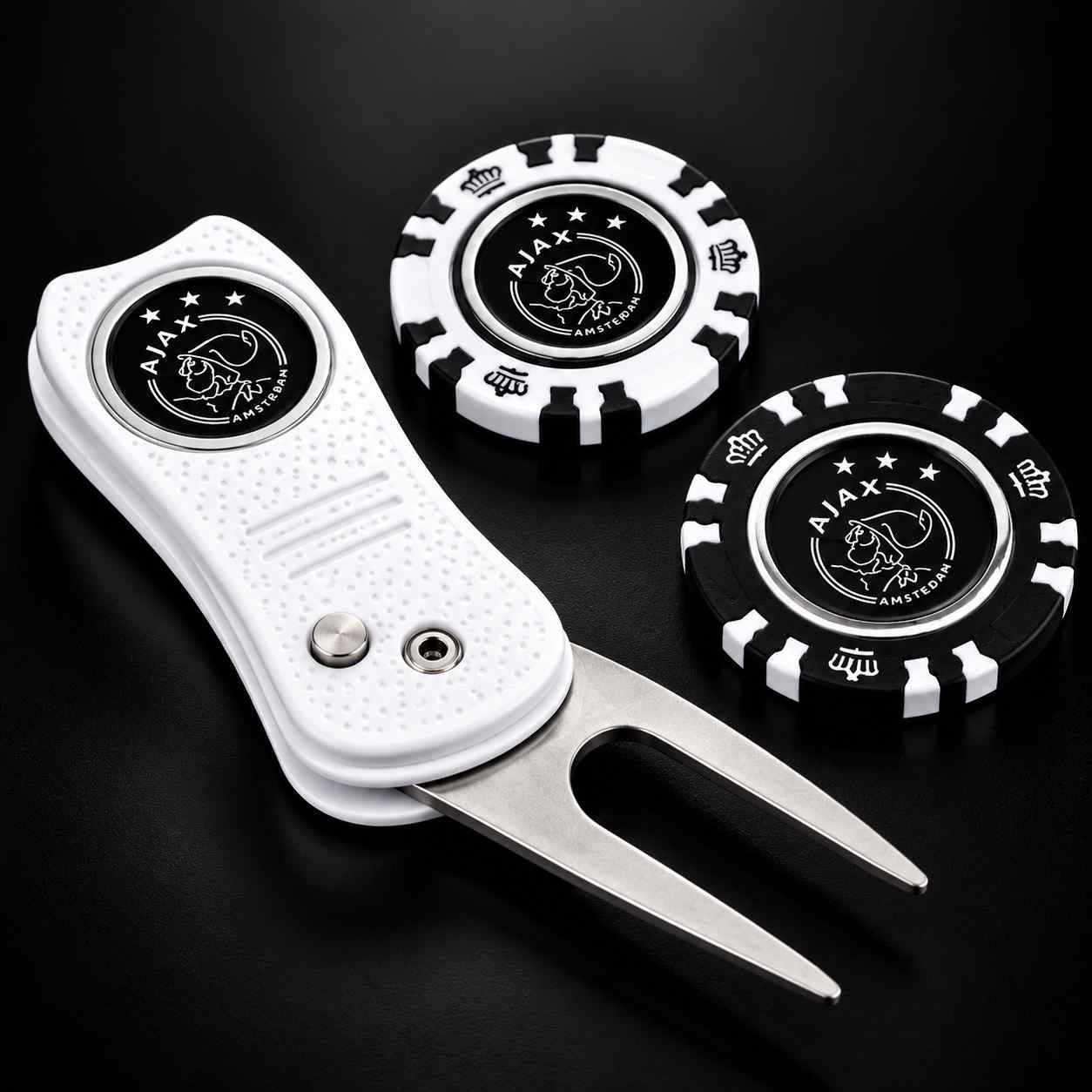 Ajax Giftpack Golf Pitchfork/Ballmarker - Afbeelding 3
